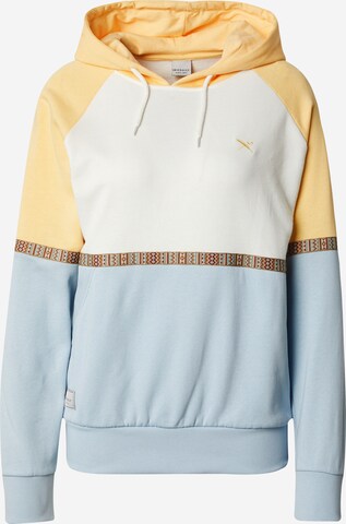 Iriedaily Sweatshirt 'Kachina' in Blau: predná strana