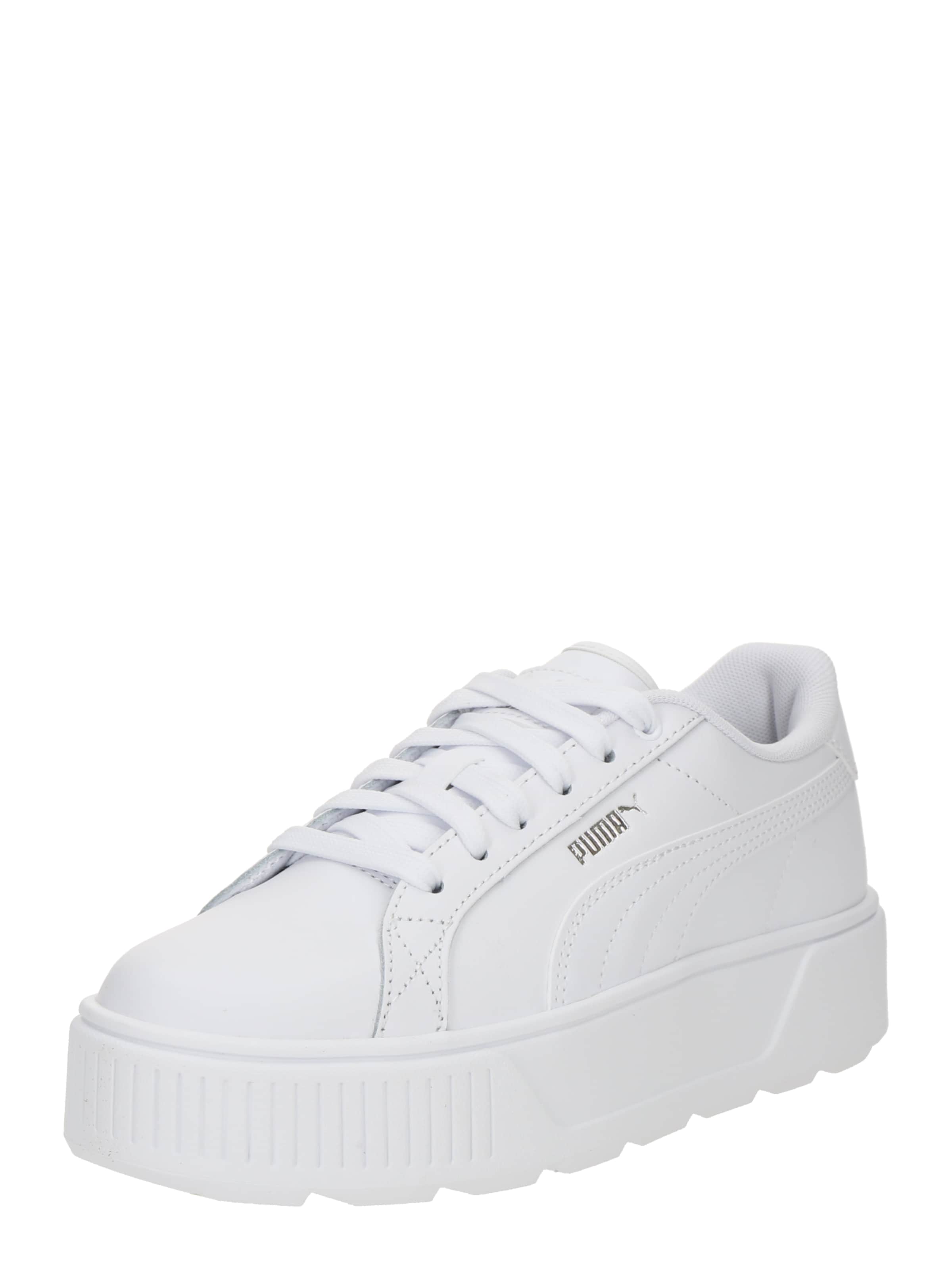 PUMA Madalad ketsid 'Karmen', värv valge: eest vaates