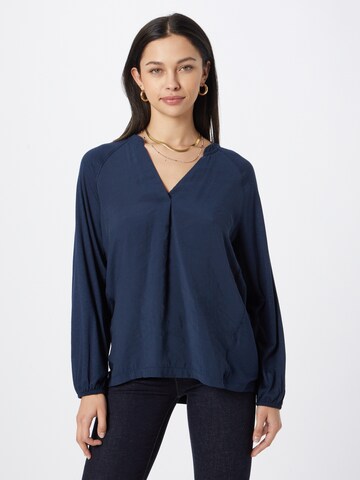 ESPRIT Blouse in Blauw: voorkant