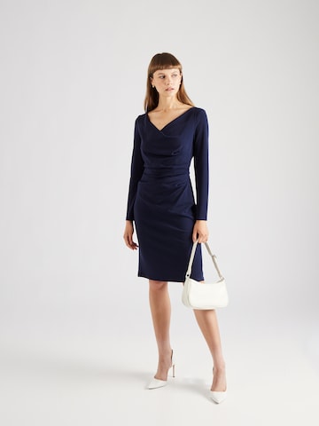 Robe de cocktail Vera Mont en bleu