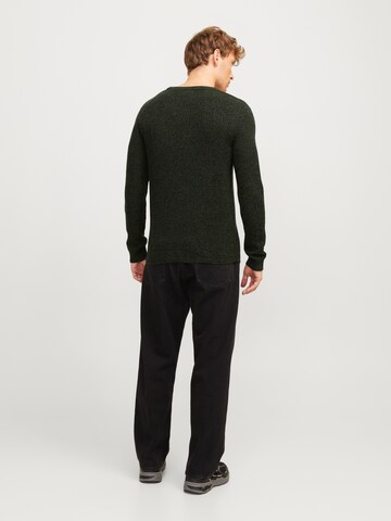 JACK & JONES Sweater 'JJELewis' in Green