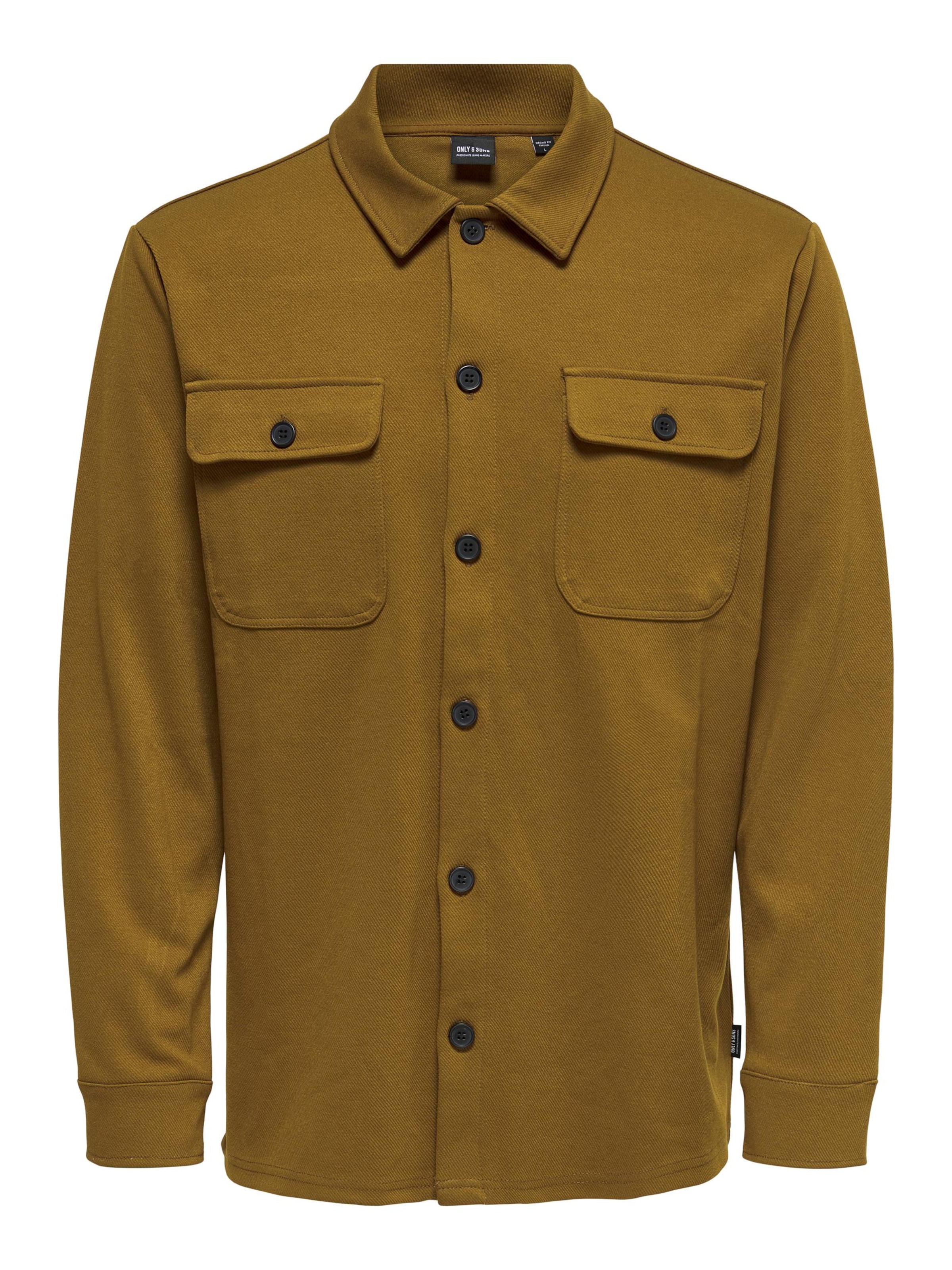 Only & Sons Overhemd 'NEW KODYL' in Groen: voorkant