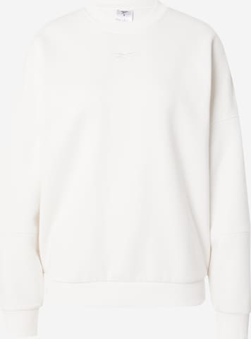 Reebok Sportief sweatshirt 'LUX' in Wit: voorkant