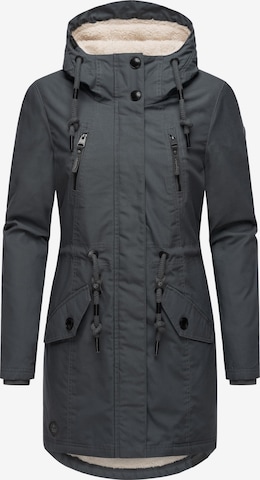pilka Ragwear Žieminė parka 'Elsie': priekis