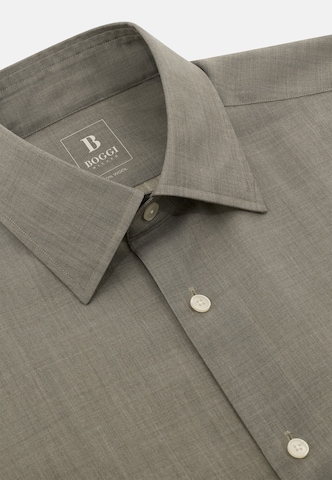 Coupe regular Chemise Boggi Milano en gris