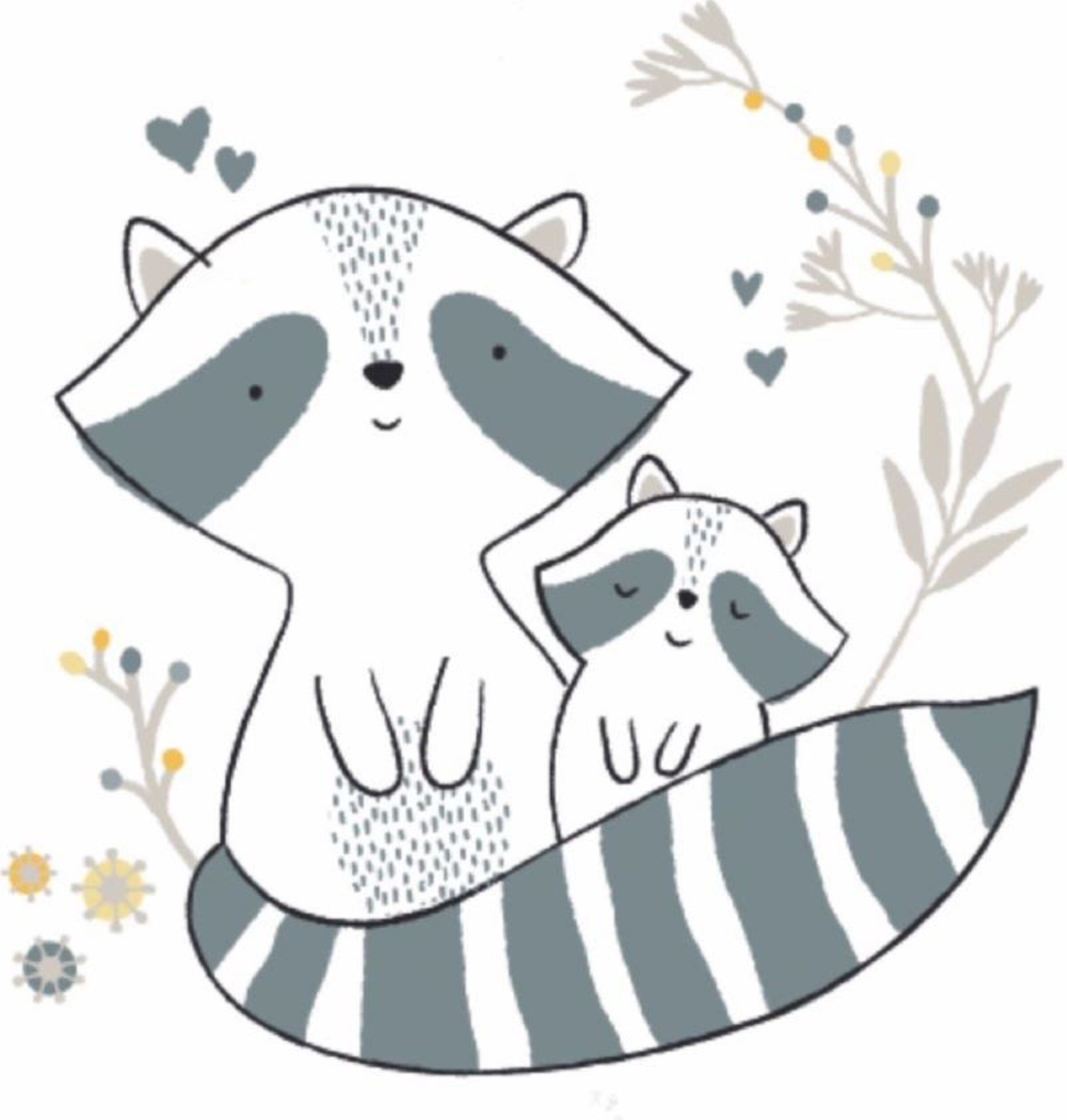 LILIPUT Romper/Bodysuit 'Waschbär' in Grey