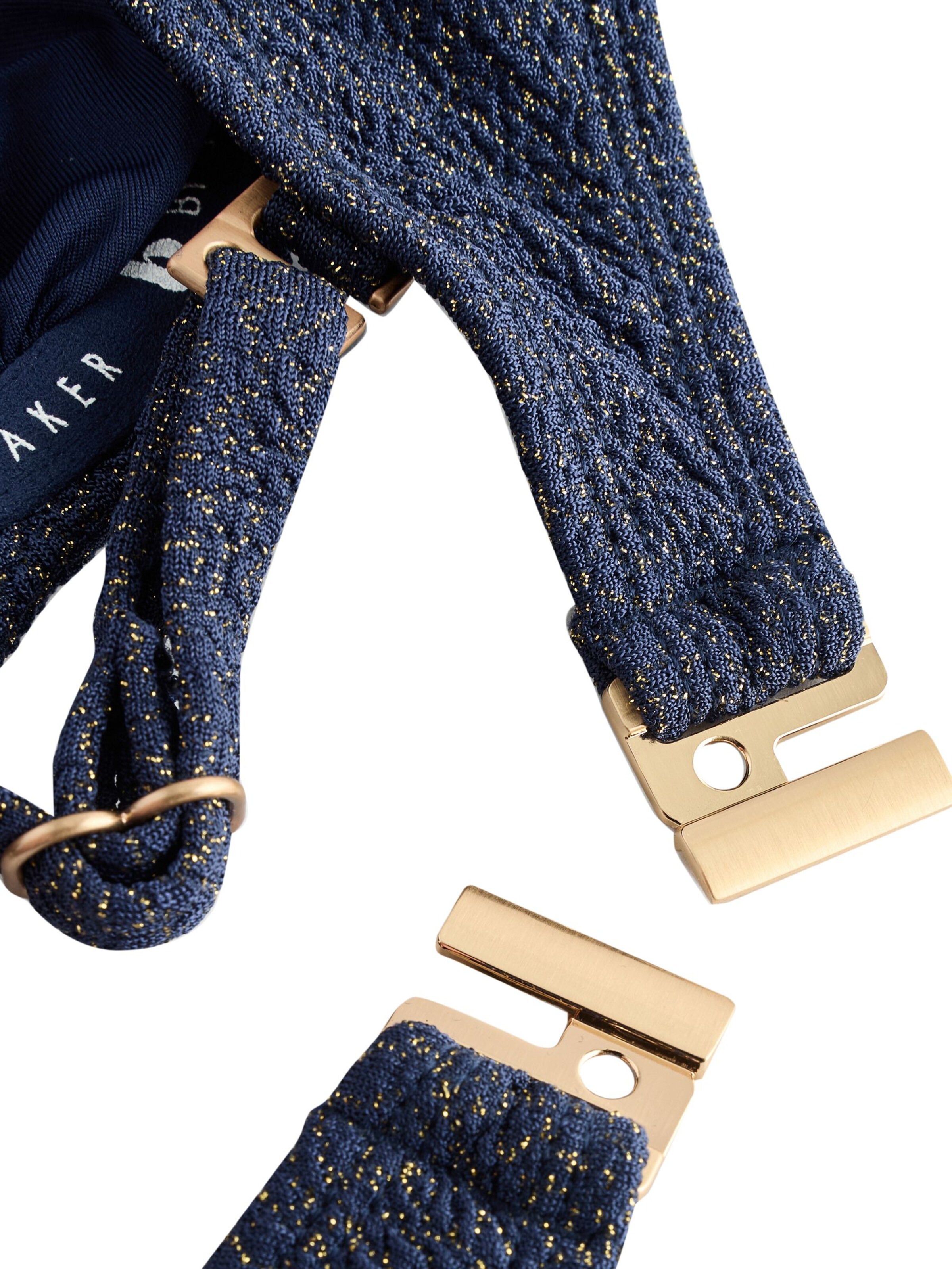 B by Ted Baker Bandeau Bikini top in Blue