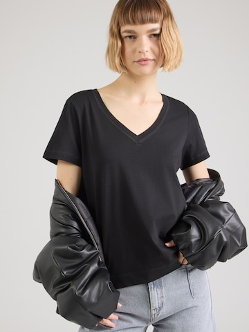 T-shirt s.Oliver en noir : devant