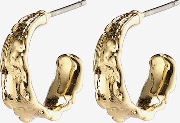 Boucles d'oreilles 'Bathilda' Pilgrim en or : devant