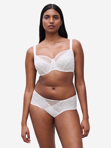 Chantelle BH 'Floral Touch' in Wit