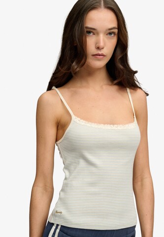 Superdry & Co Top 'Athletic Essential' in Wit