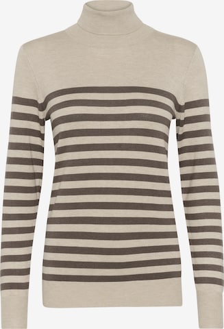 smėlio Kaffe Megztinis 'KA Lizza': priekis