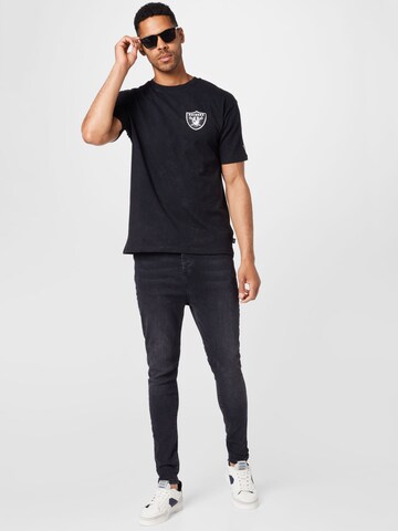 NEW ERA T-Shirt 'Las Vegas Raiders' in Schwarz