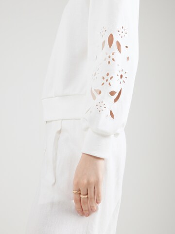 Hailys Sweatshirt 'Lo44vera' in White