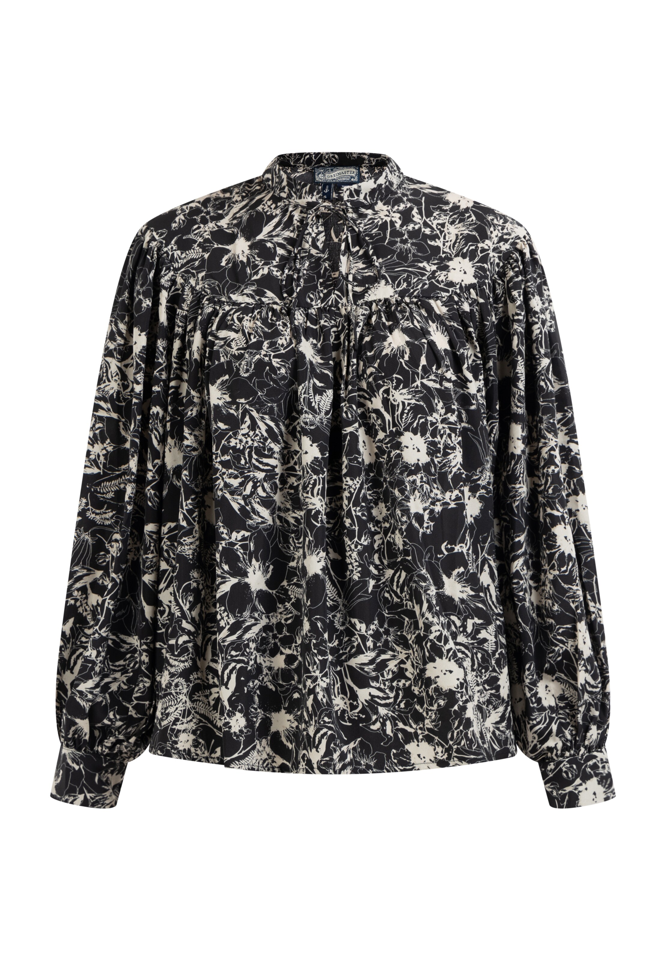 Chemisier DreiMaster Vintage en noir : devant