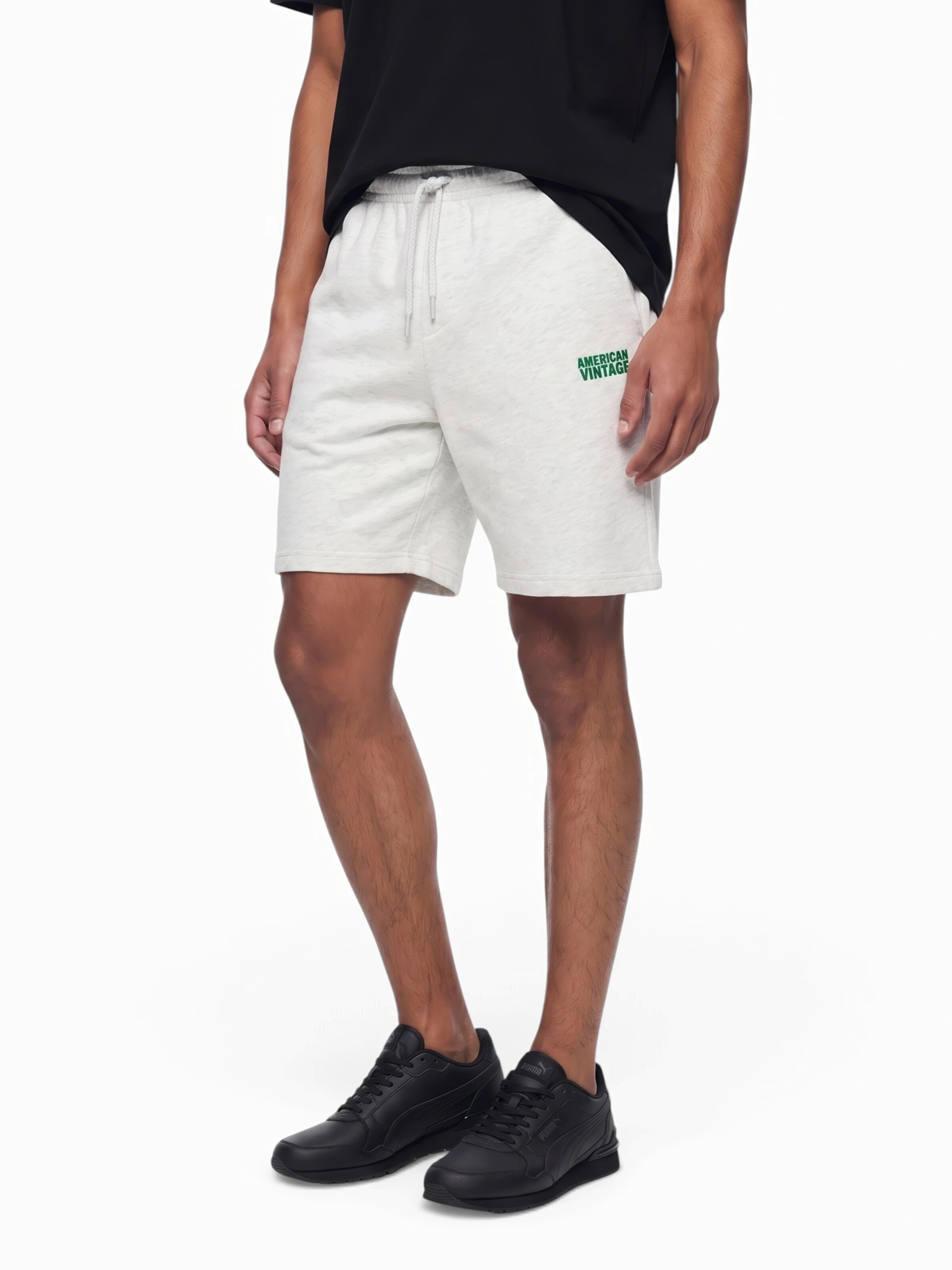 AMERICAN VINTAGE Loosefit Παντελόνι σε γκρι