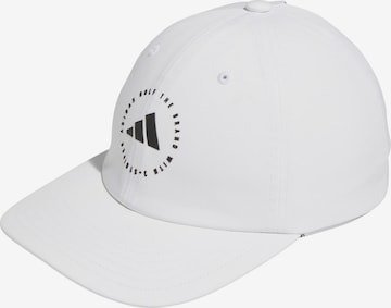 Casquette de sport ADIDAS PERFORMANCE en blanc : devant