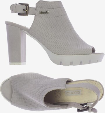 bugatti Sandals & High-Heeled Sandals in 38 in Grey: front