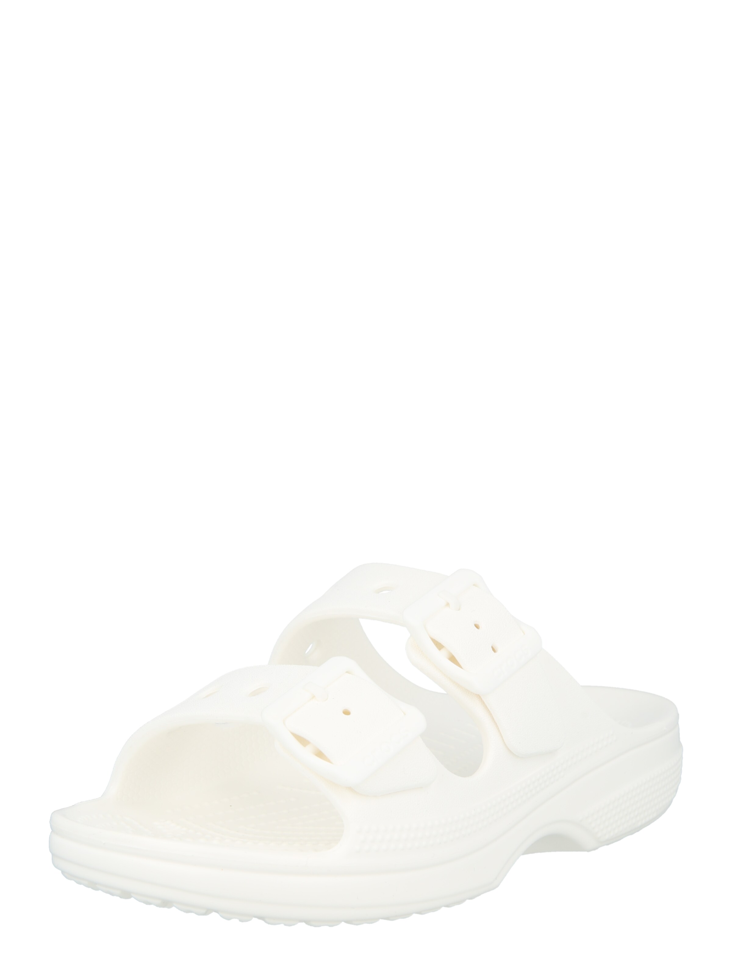 balts Crocs Ādas čības 'Saturday': no priekšpuses