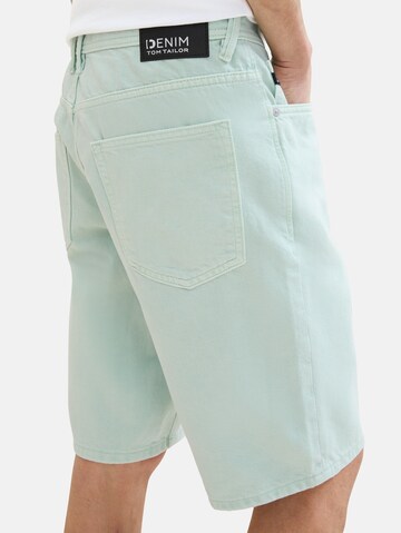 TOM TAILOR DENIM Loose fit Jeans in Green