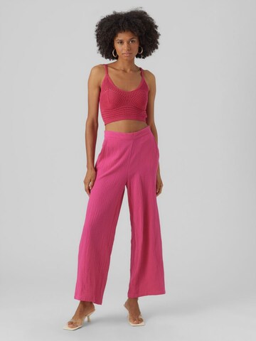 Loosefit Pantalon VERO MODA en rose