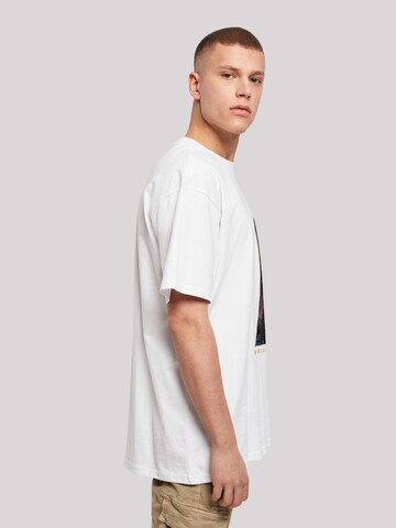 T-Shirt 'Star Wars' F4NT4STIC en blanc