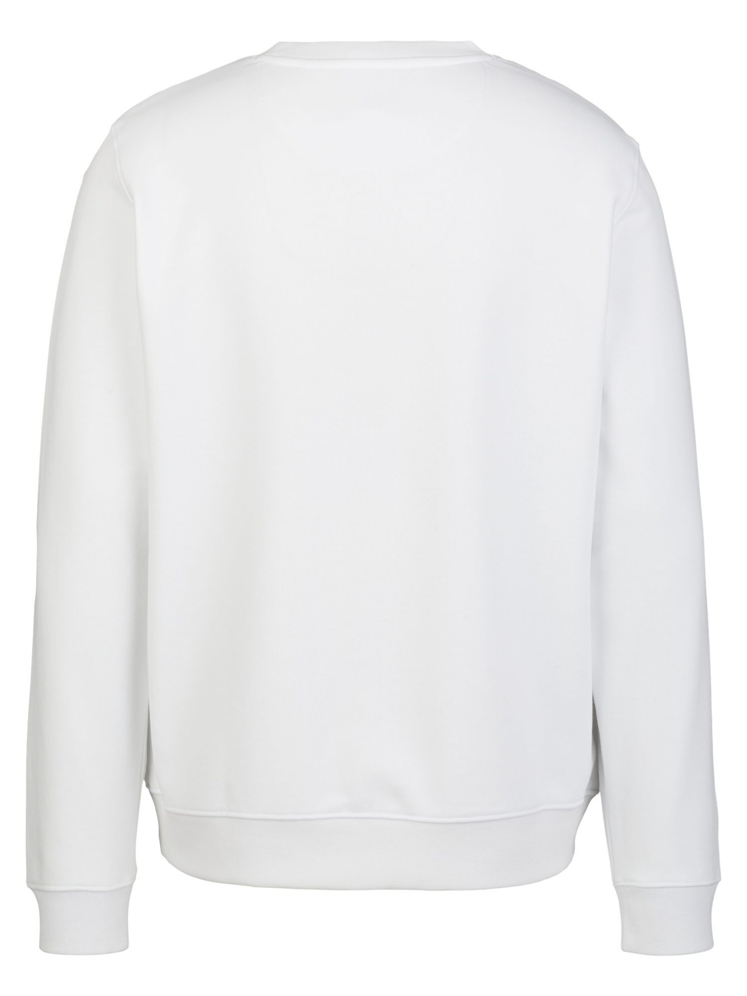 19V69 ITALIA Sweatshirt 'Nico Teddy' in White