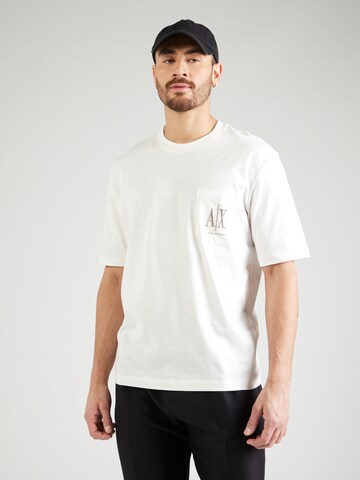 ARMANI EXCHANGE - Camisa em branco: frente