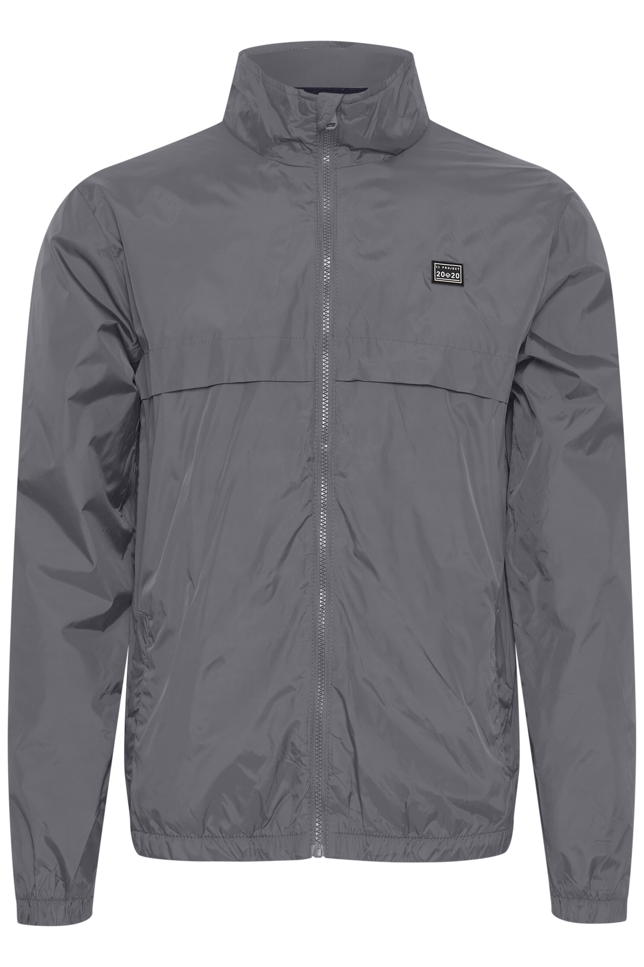11 Project Jacke 'Skavo' in Grau: Vorderseite