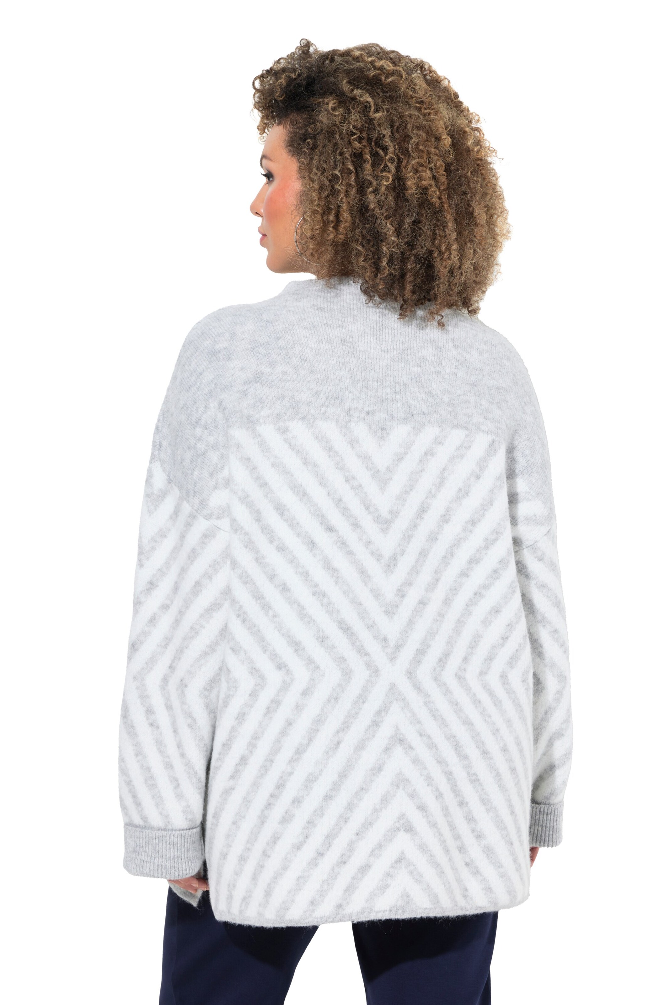 Ulla Popken Pullover in Grau