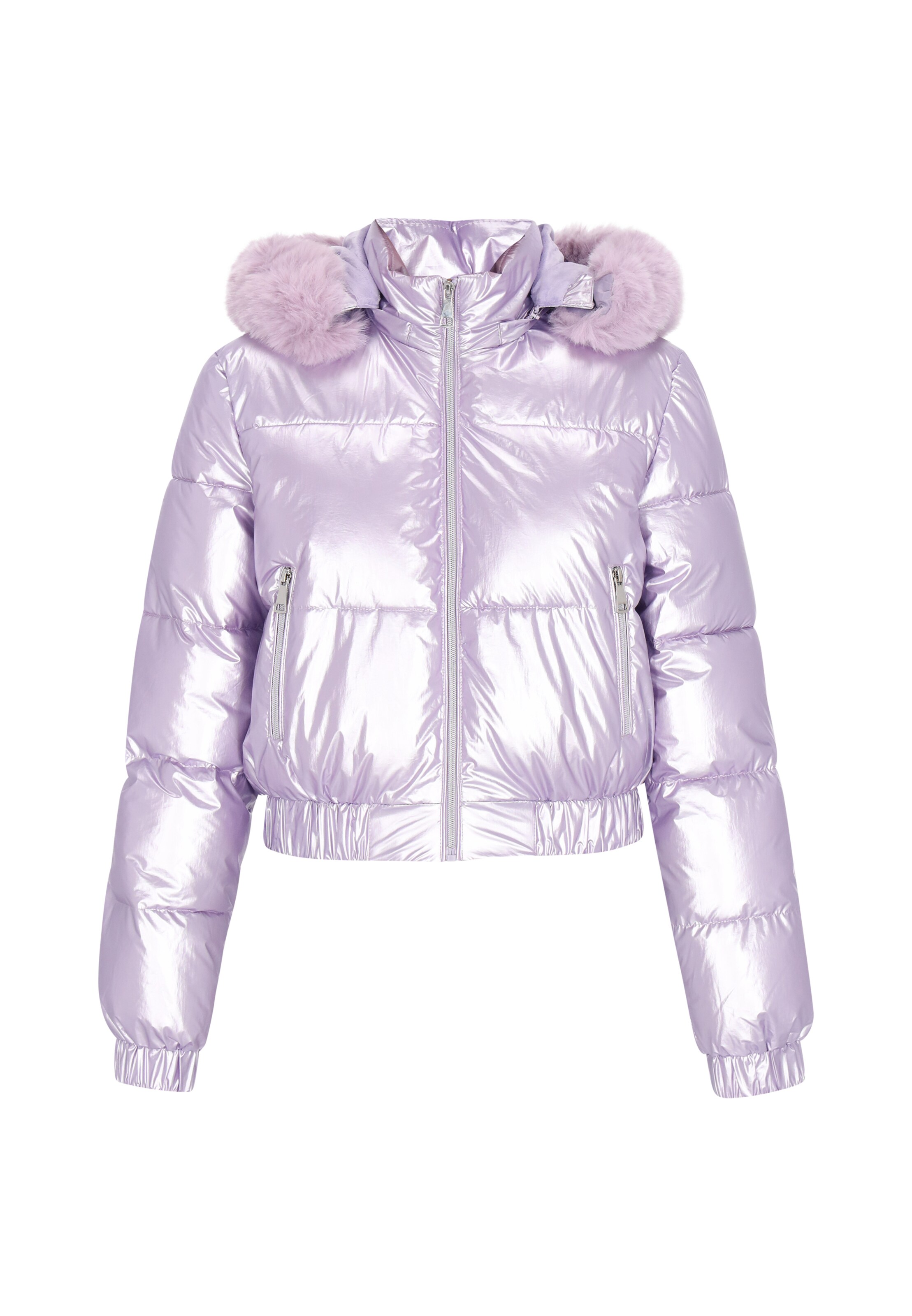 MYMO Winter Jacket in Pink: front