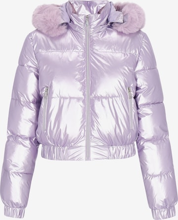 MYMO - Chaqueta de invierno en rosa: frente