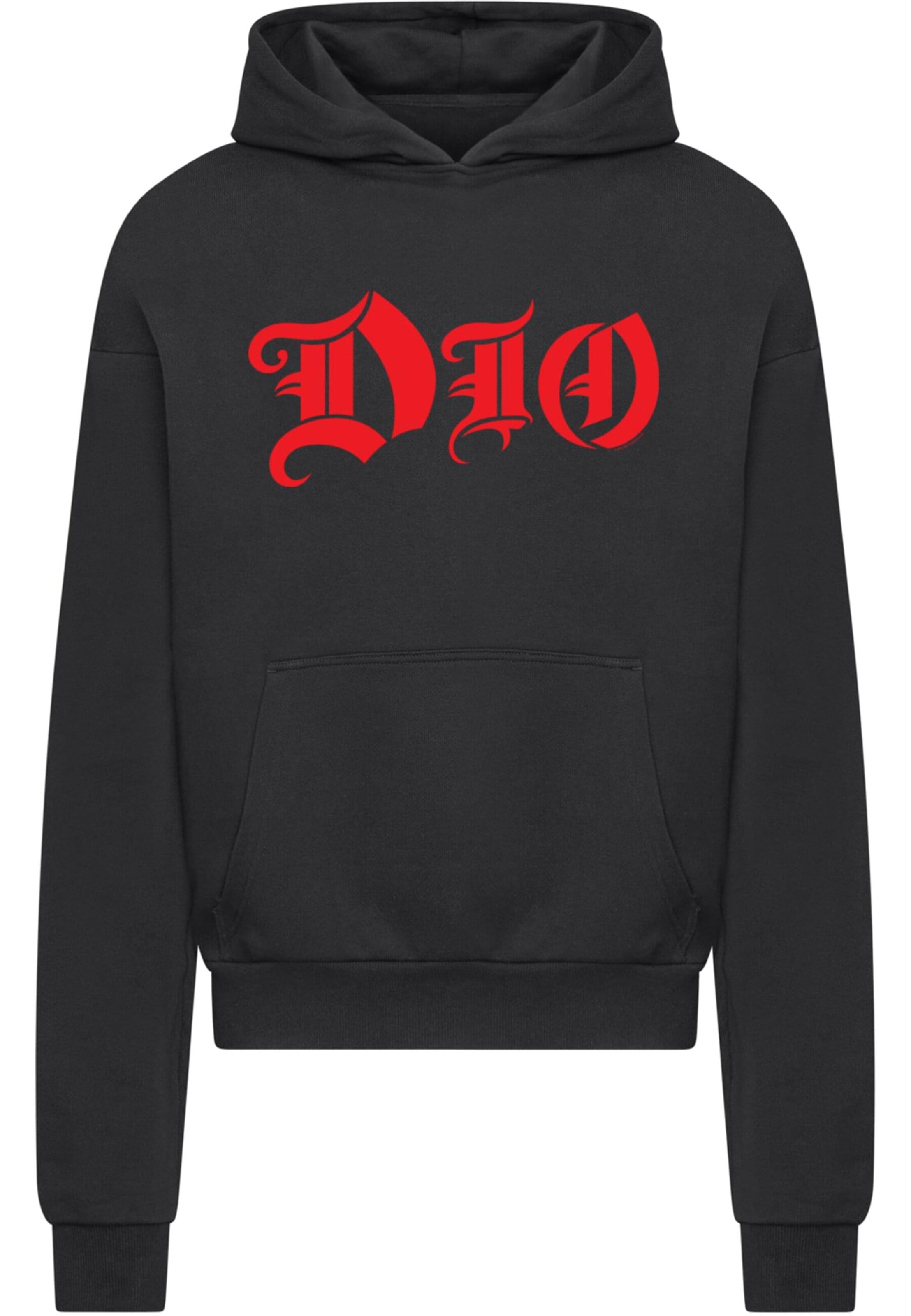 Merchcode Sweatshirt 'Dio' in Schwarz: Vorderseite
