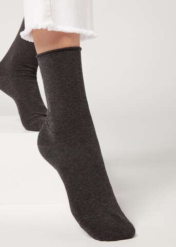 CALZEDONIA Socken in Grau: predná strana