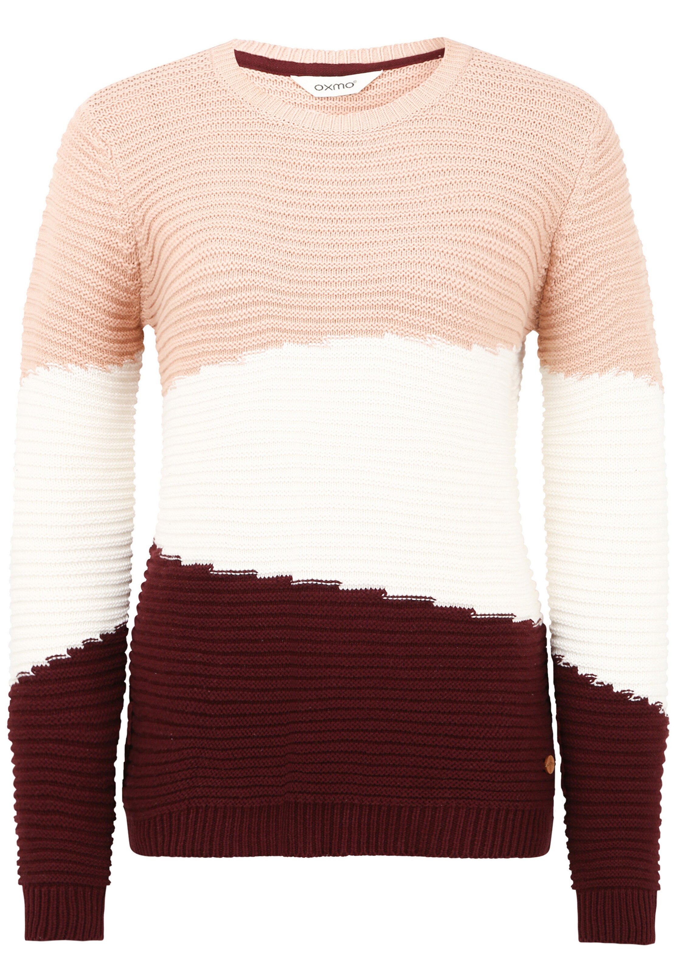 Oxmo Pullover 'Olma' in Pink: Vorderseite