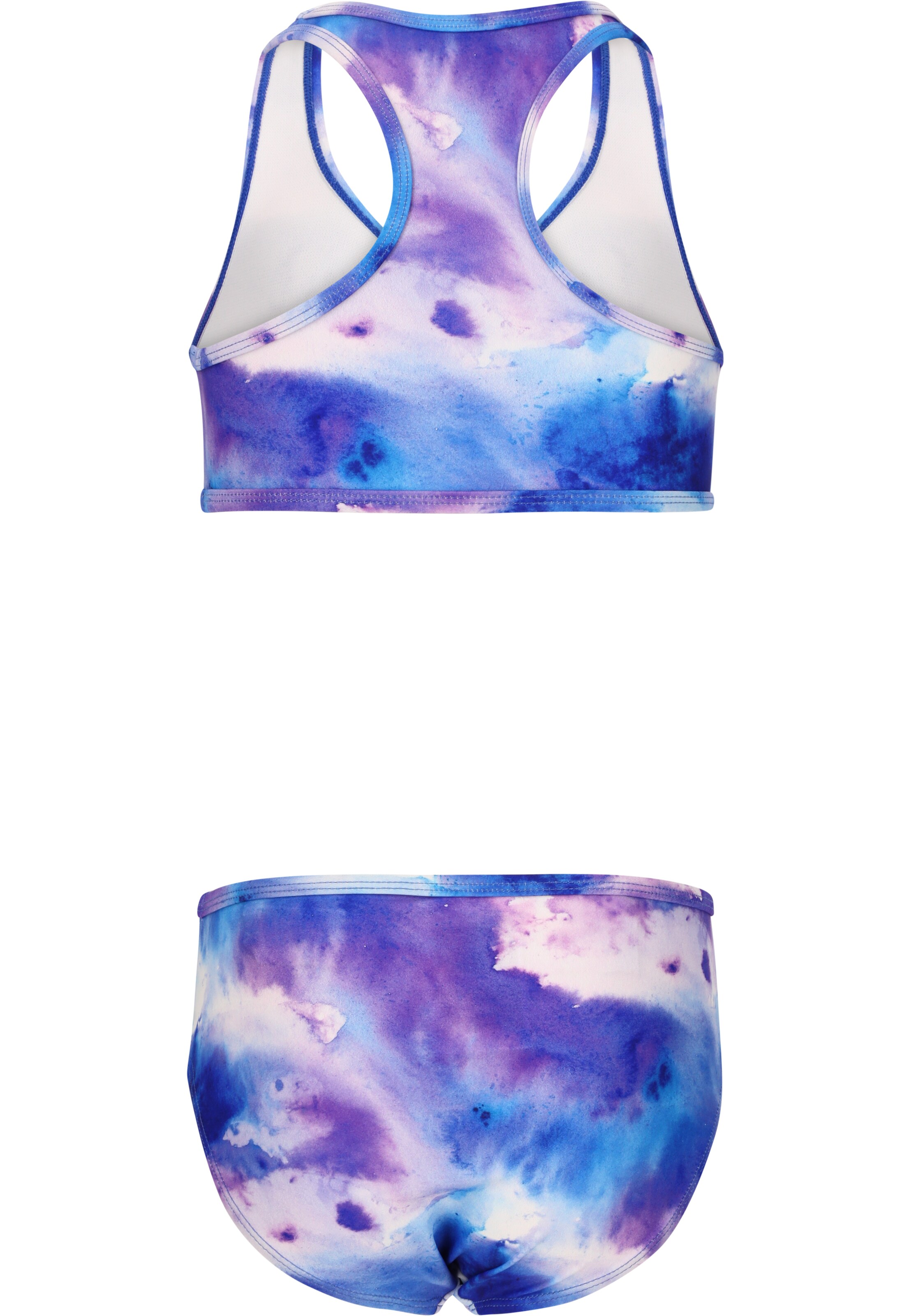 ZigZag Bralette Bikini 'Irena' in Blue