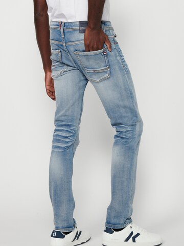KOROSHI Slimfit Jeans i blå