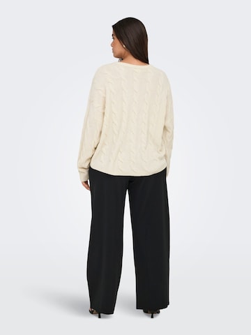 Pull-over 'CARJeanett' ONLY Carmakoma en beige