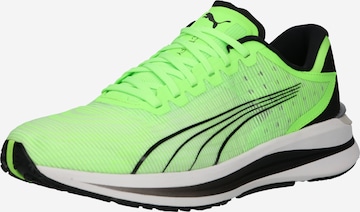 PUMA Running Shoes in Green: front