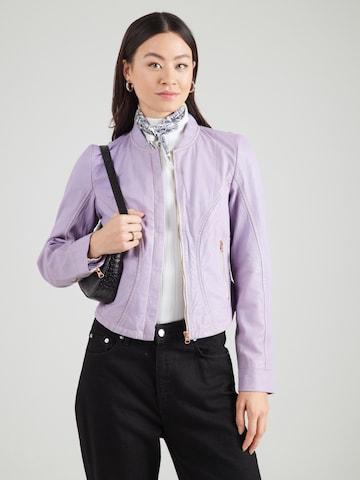 FREAKY NATION Between-Season Jacket in Purple: front