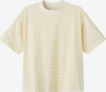 T-Shirt 'Nooly' NAME IT en jaune : devant