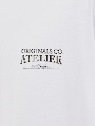 JACK & JONES Bluser & t-shirts 'Santorini' i hvid