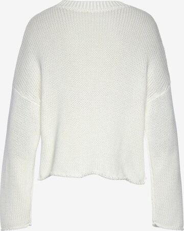 Pull-over LASCANA en blanc