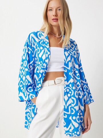 Kimono di Happiness İstanbul in blu: frontale