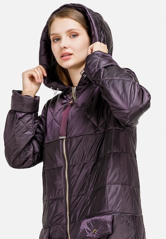 Manteau d’hiver HELMIDGE en violet