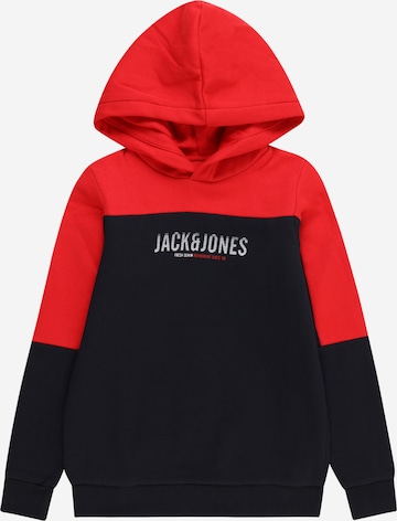 Jack & Jones Junior Sweatshirt 'Edan' in Blau: predná strana