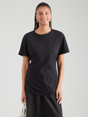 ABOUT YOUMajica 'Tatjana' - crna boja: prednji dio