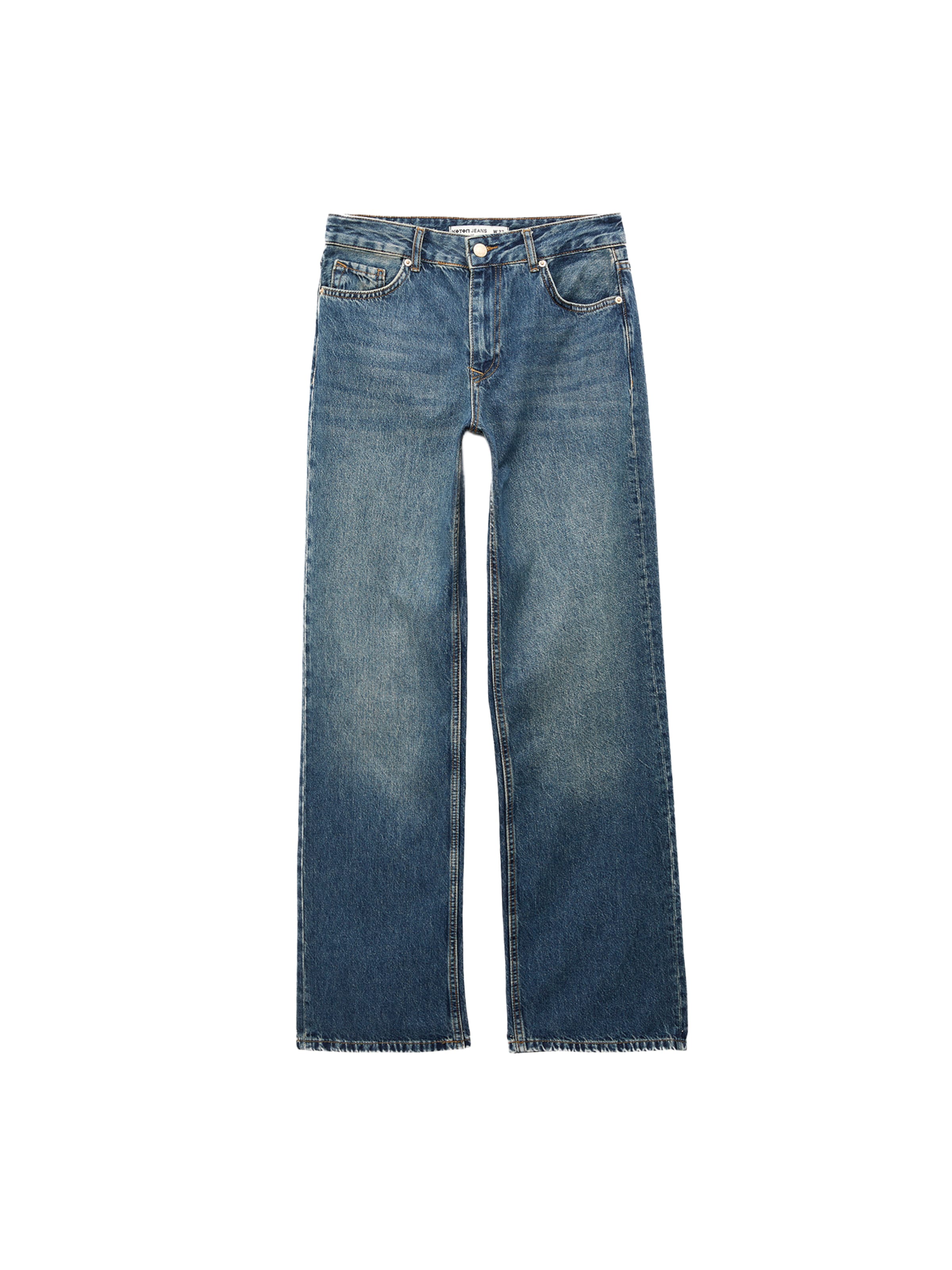 Koton Loose fit Jeans in Blue: front