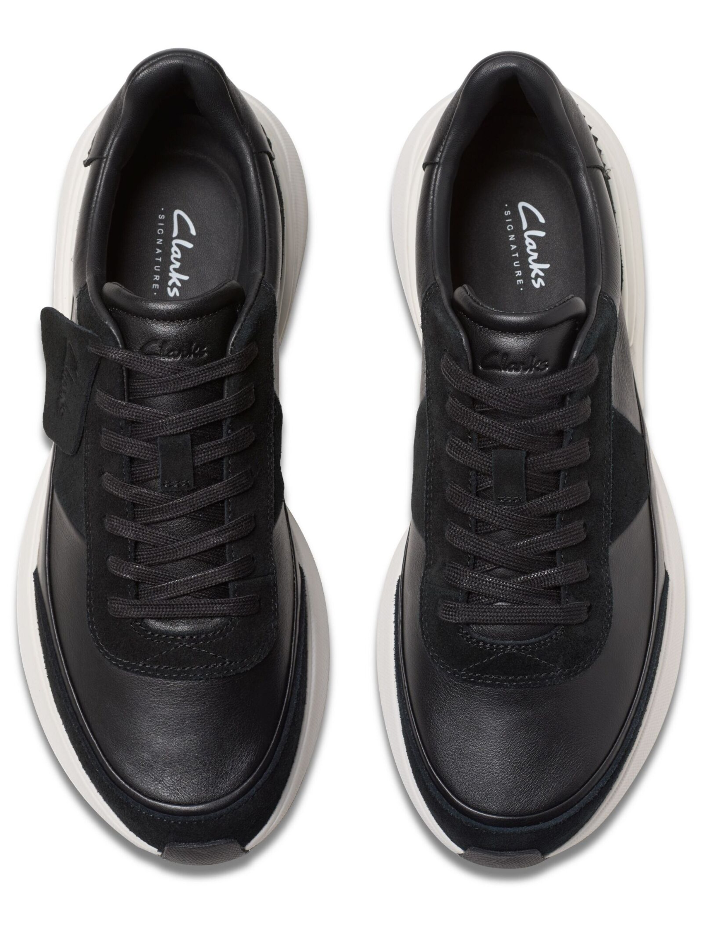 CLARKS Sneaker in Schwarz
