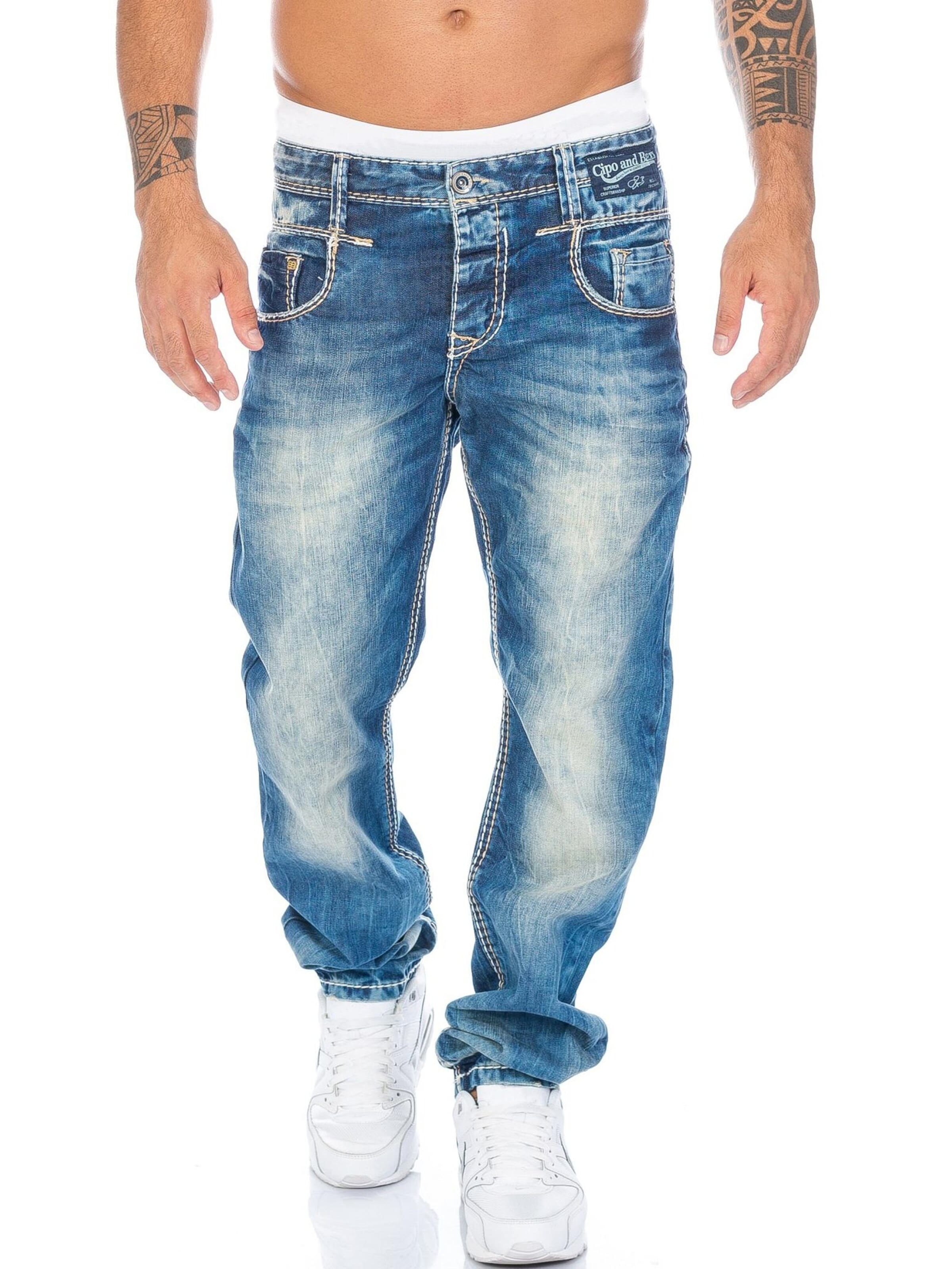 CIPO & BAXX Slim fit Jeans 'BJ1149' in Blue: front
